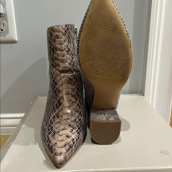 Marc Fisher Snake Skin Bootie - Picture 2 of 3